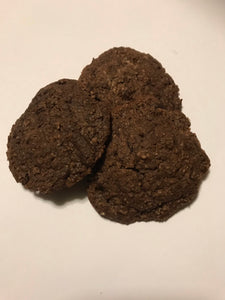 Keto Double Chocolate Coconut Cookies